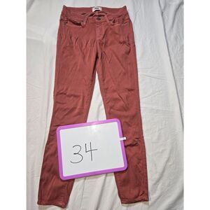 Paige Verdugo Ankle Size 27 Rust Color Women's Jeans - 34